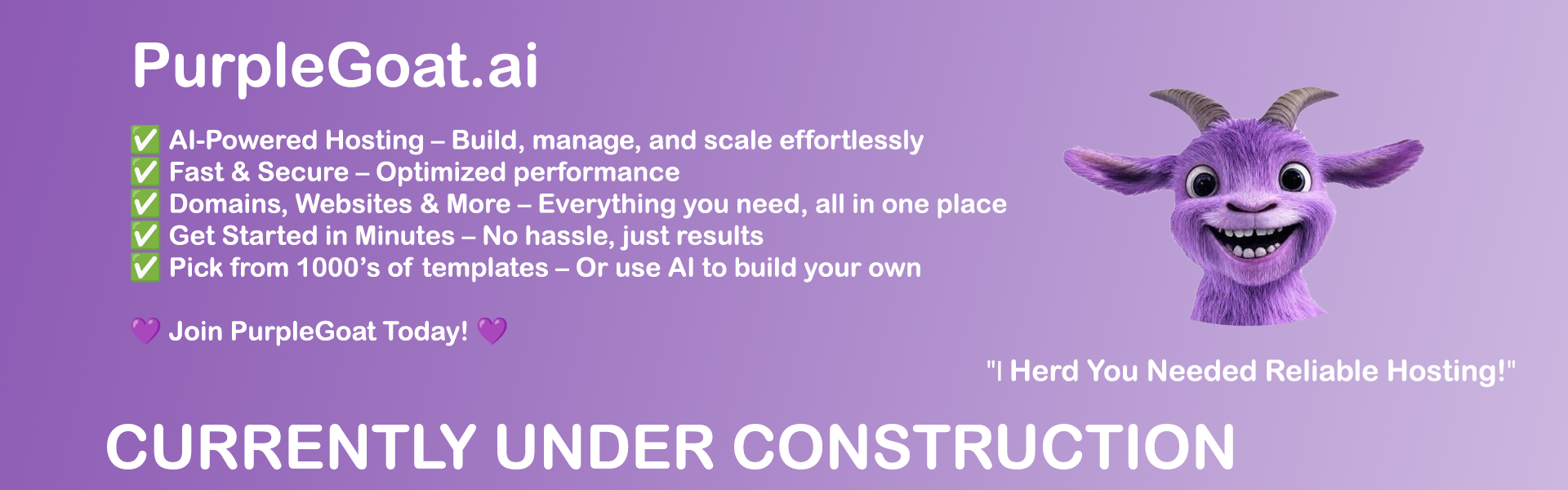 Under Construction Banner